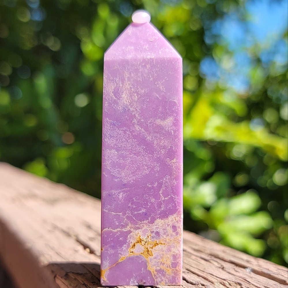 (B) [IMPERFECT] NEW 3.01" - 61g RARE PHOSPHOSIDERITE TOWER